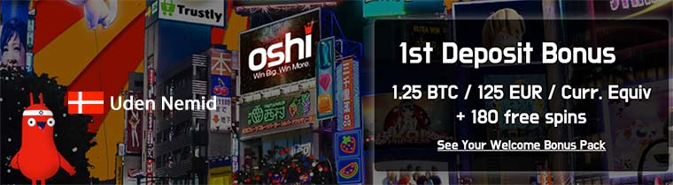 Oshi Bitcoin casino